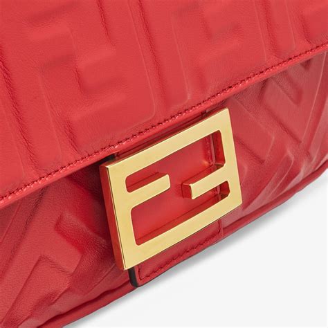 borsa in tessuto fendi rossa|farfetch borse fendi.